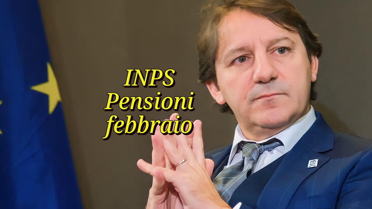 Pensioni di febbraio INPS