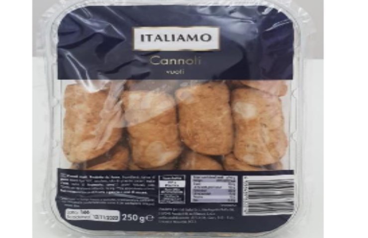 richiamo alimentare per cannoli vuoti Italiamo