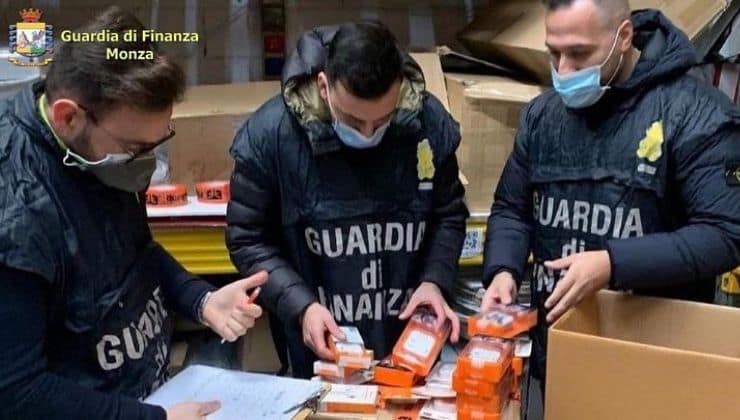 Operazioni di sequestro della Guardia di Finanza