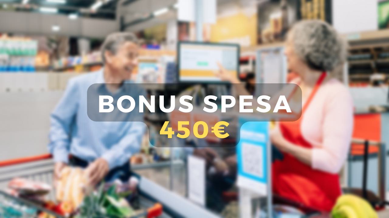 Bonus spesa 450€