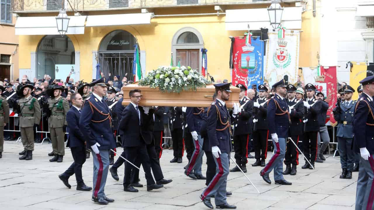 Funerali di Roberto Maroni