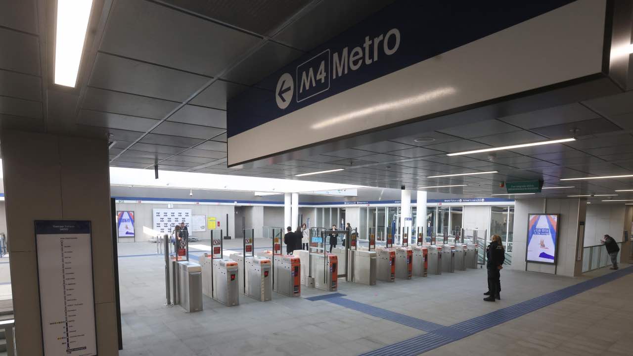 Milano, nuova linea Metro M4