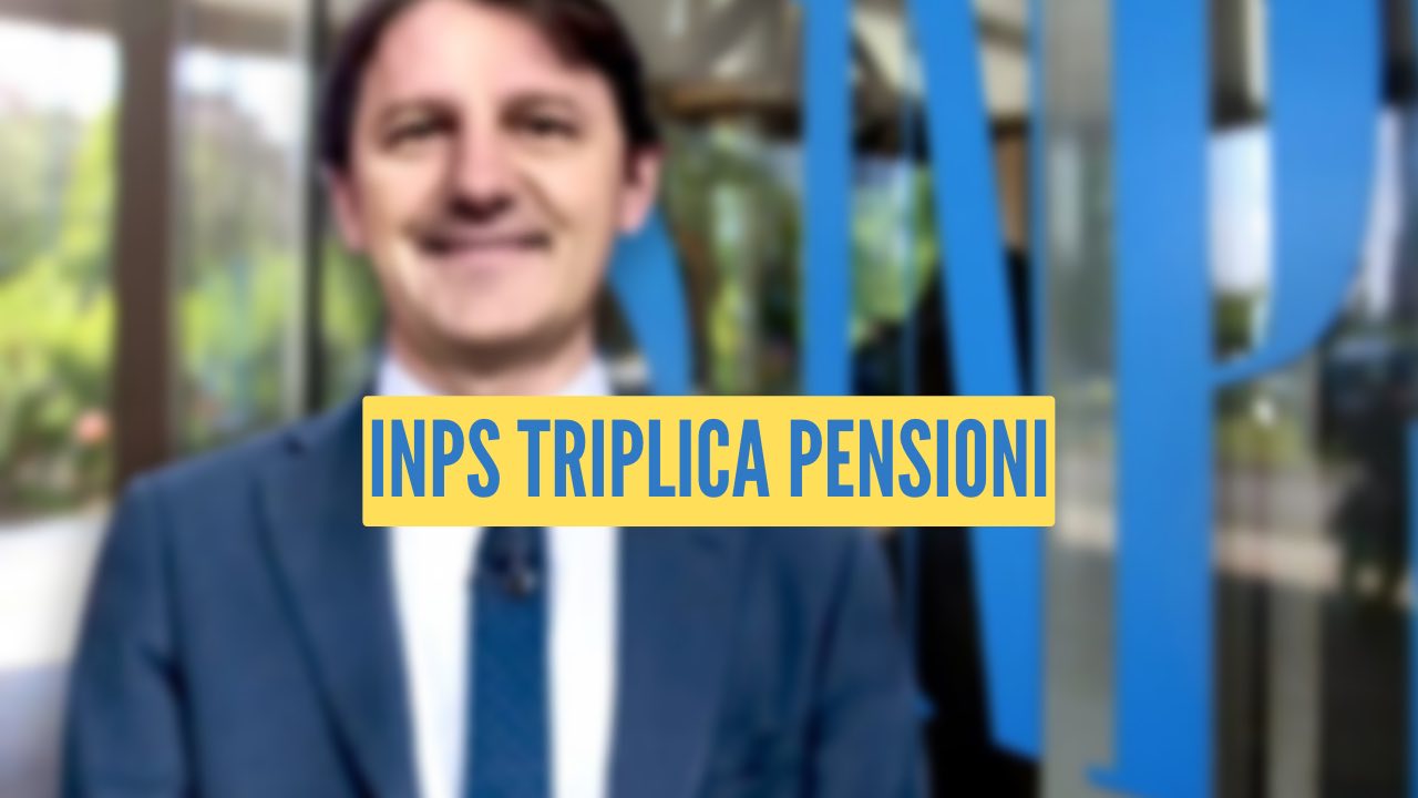 INPS, pensione triplicata a dicembre