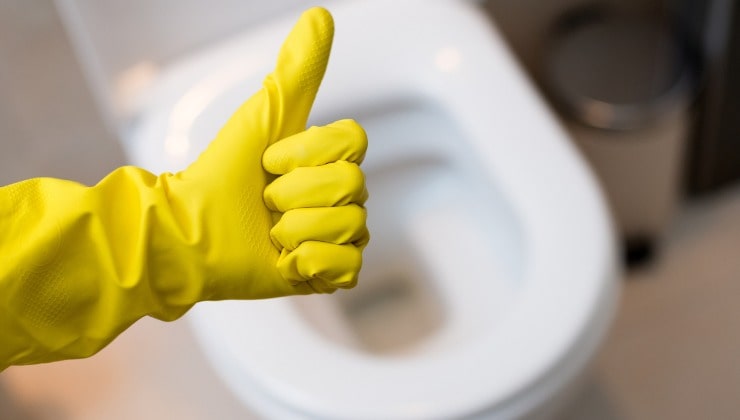 Nettoyage des toilettes
