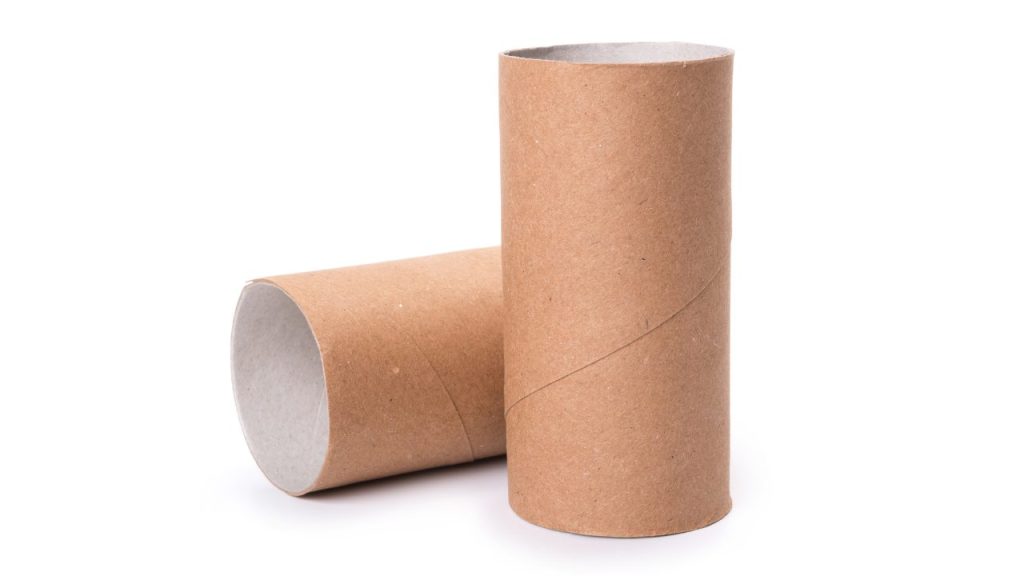 cardboard rolls