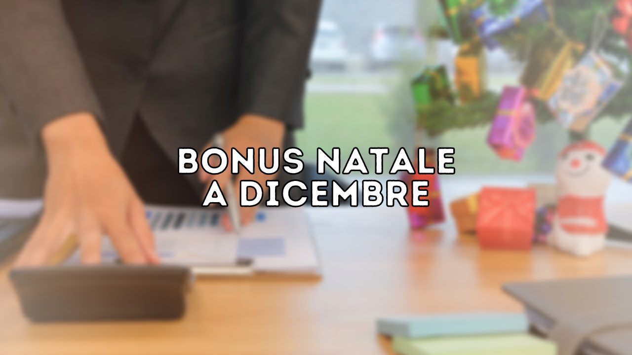 Bonus natale a dicembre