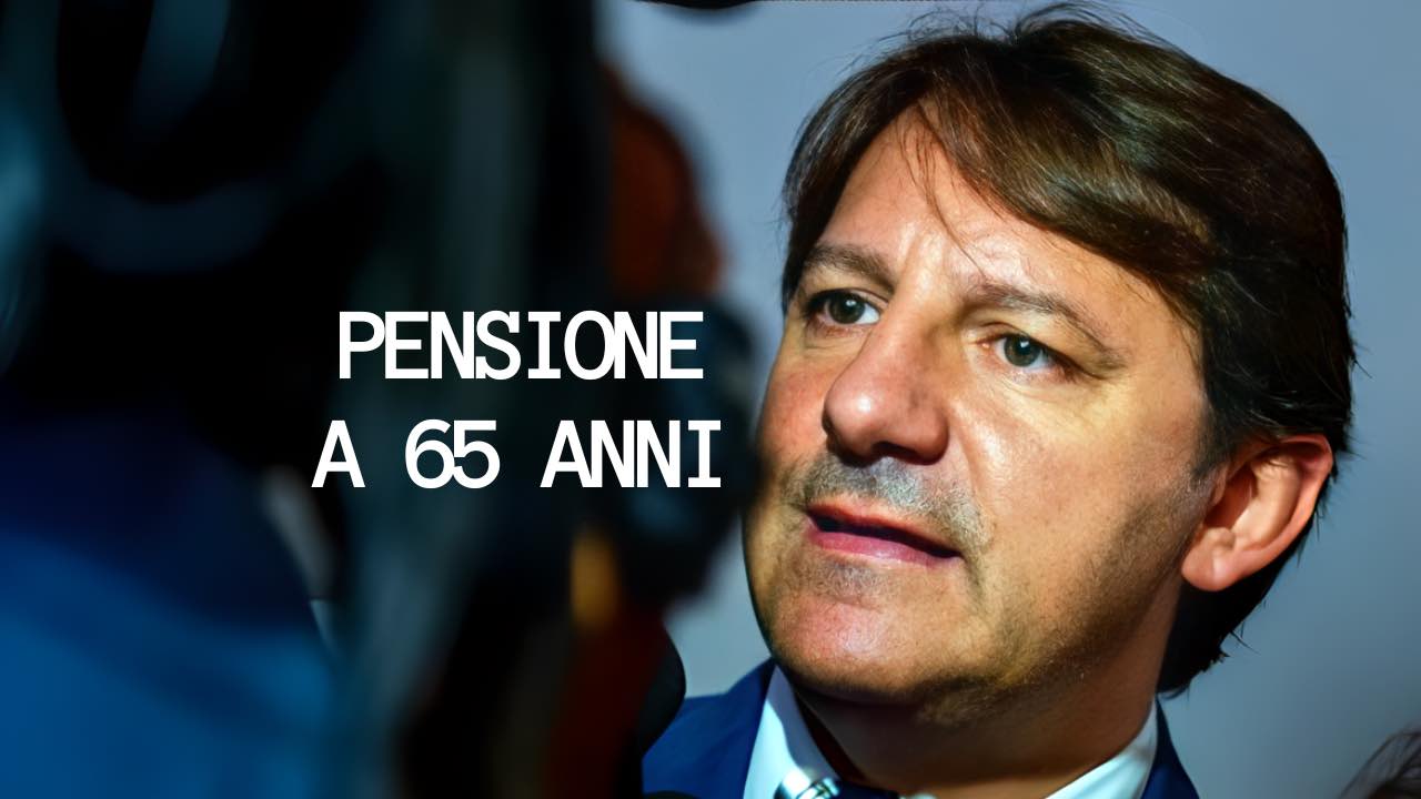 Pensione a 65 anni