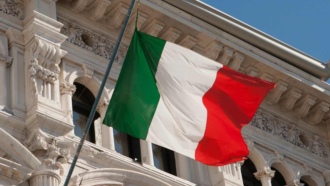 Bandiera dell'Italia