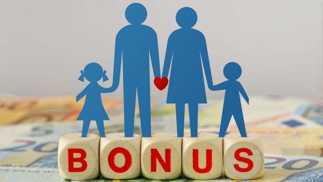 Bonus famiglie fino a 3000 Euro