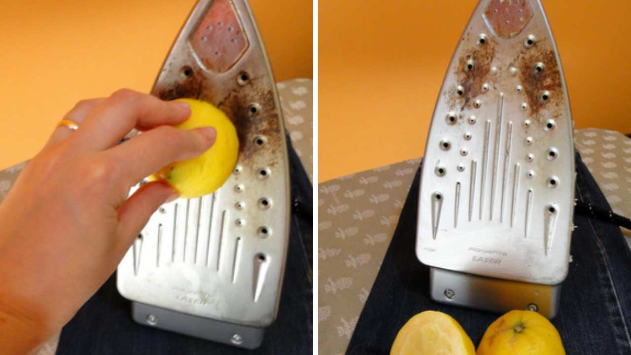 Passa una fetta di limone sotto il ferro da stiro: perché lo fanno tutte  casalinghe