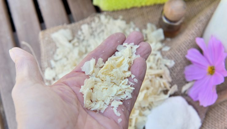 Sapone di Marsiglia in pezzi