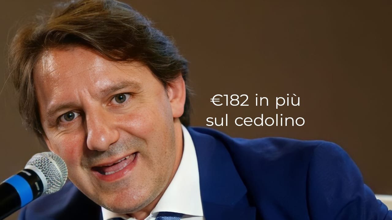 182 euro in più sul cedolino