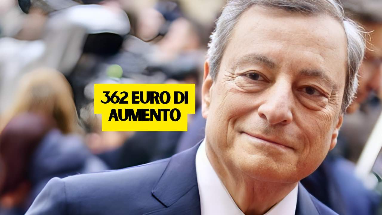 362 euro di aumento