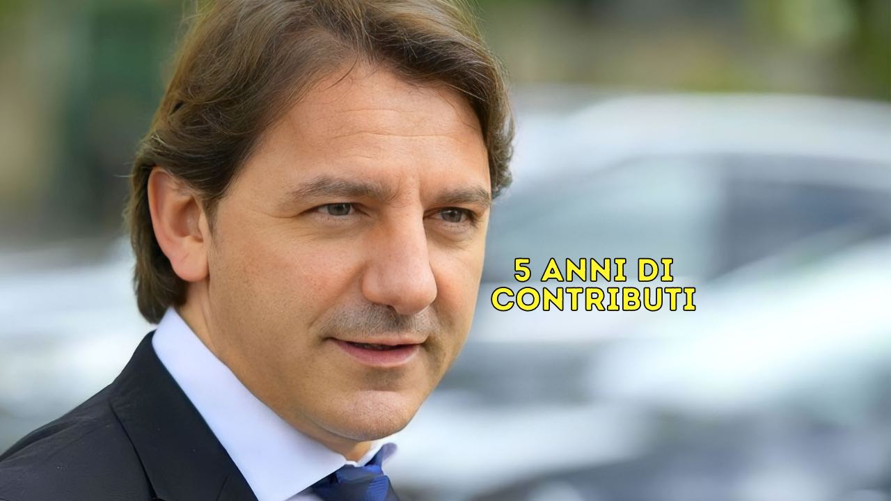 5 anni di contributi,