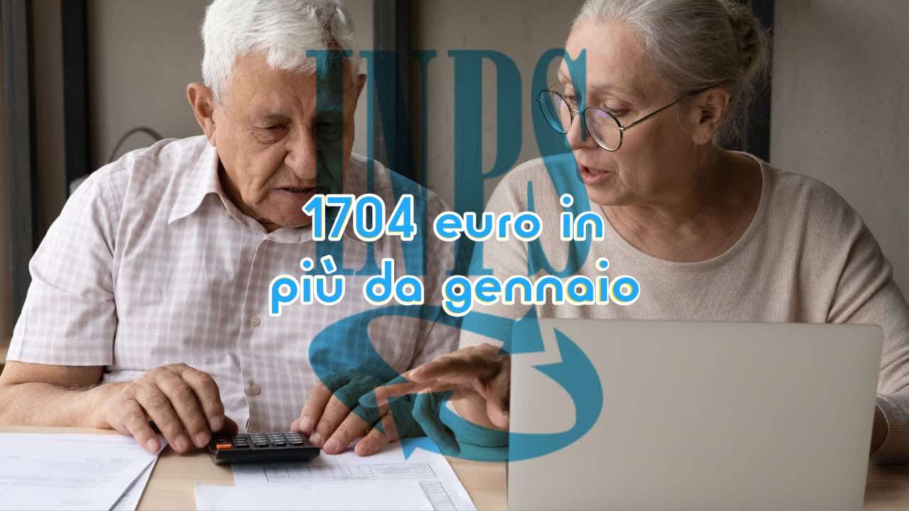 Aumento pensioni da gennaio