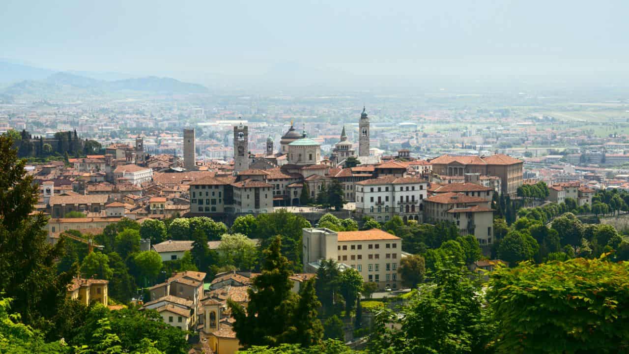 Bergamo dall'alto