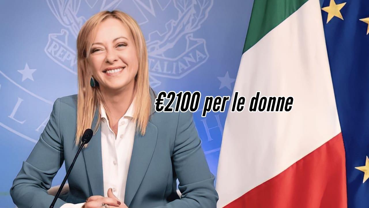 Bonus per le donne