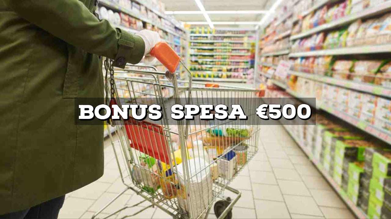 Bonus spesa 500 euro