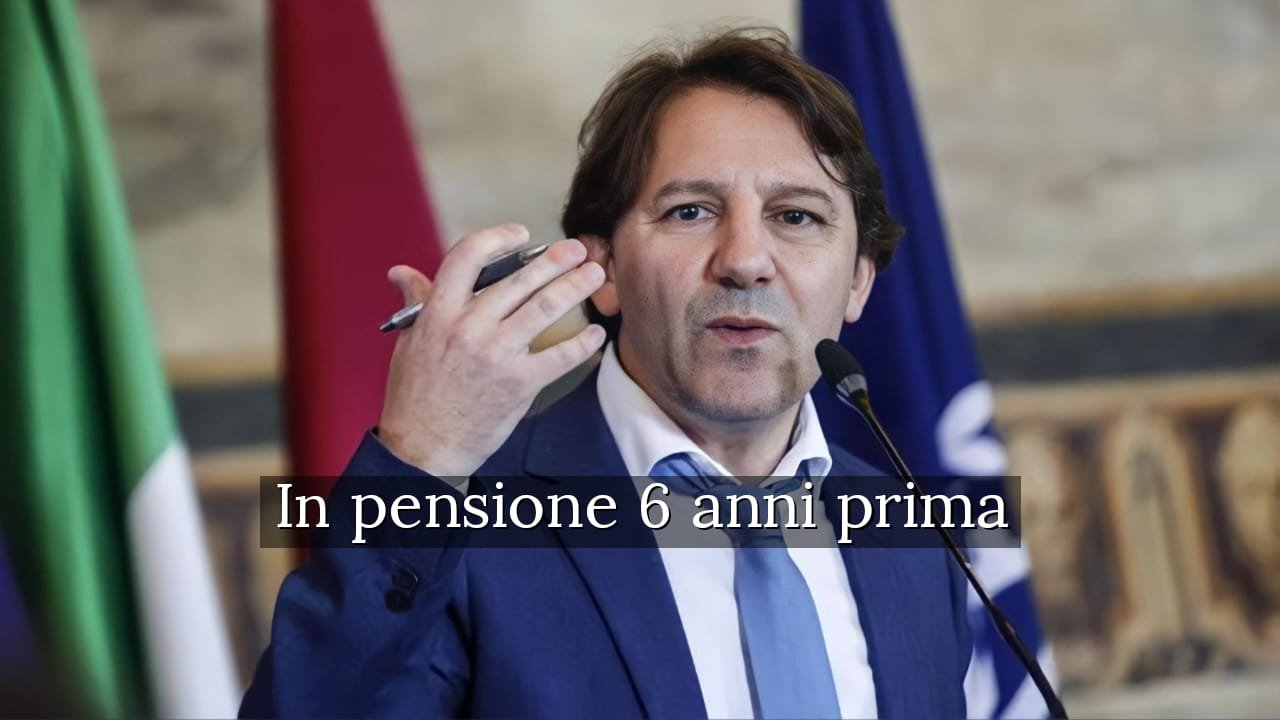 Pensioni 6 anni prima