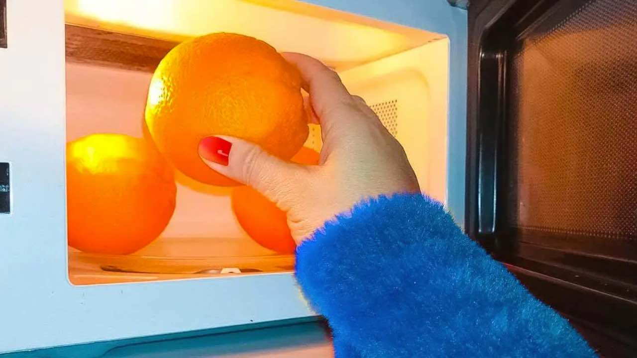 mikrovlnné pomeranče