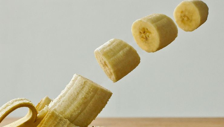 plátano en dados