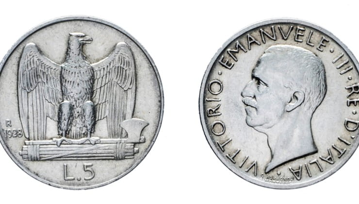 Famose 5 lire Vittorio Emanuele III III