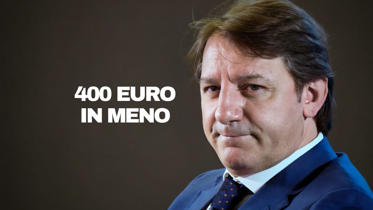 400 euro in meno