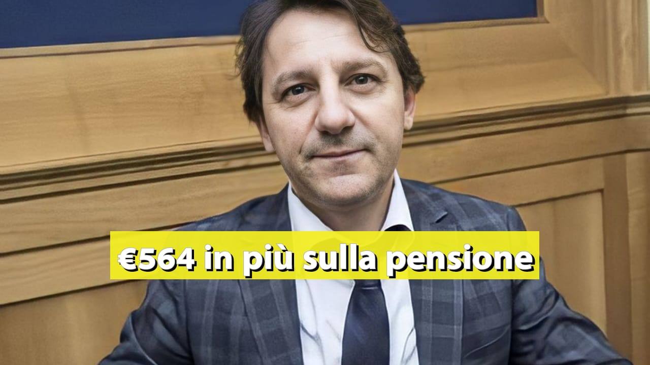 564 euro sulla pensione