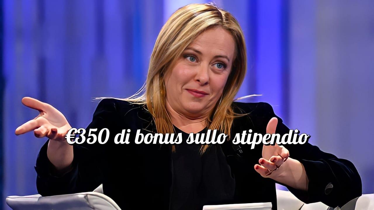 Bonus sullo stipendio