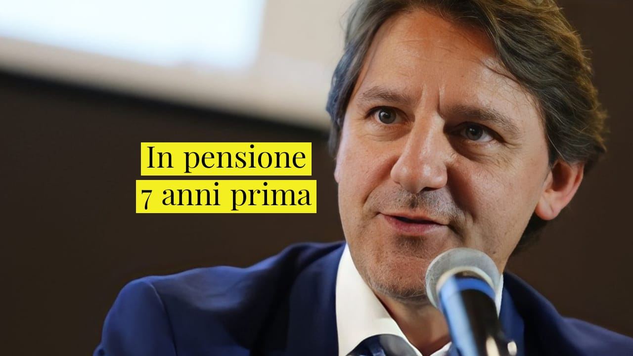 Pensione 7 anni prima