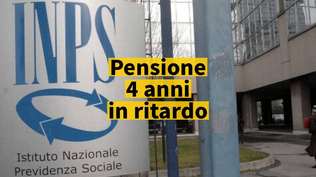 Pensione in ritardo