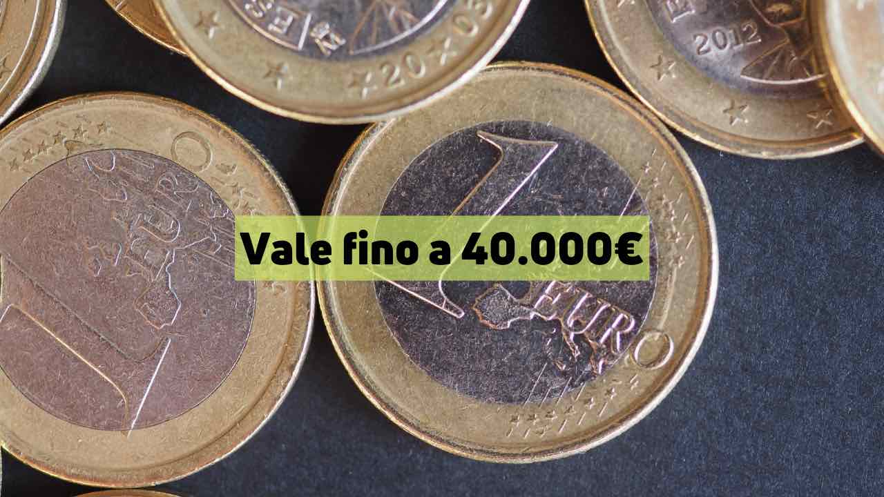 Questa moneta da 1 euro vale fino a 40.000 euro