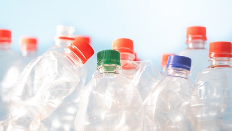 Bottiglie di plastica