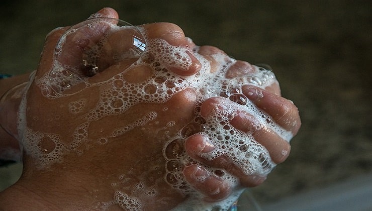 Lávese las manos