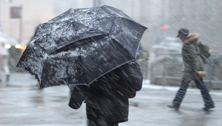 Bufera di neve in arrivo