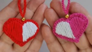 4 linguette e un filato di lana saranno abbastanza per creare qualcosa