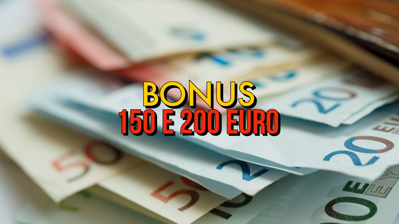 Bonus duecento e centocinquanta euro