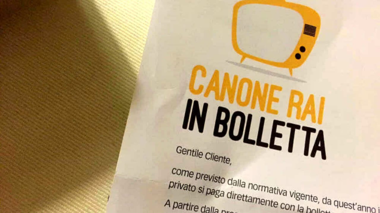 Canone RAI nuove notizie