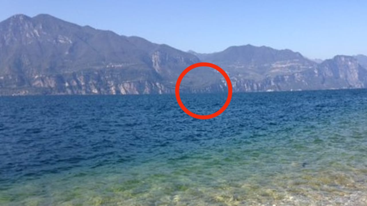 Lago di Garda stranezza