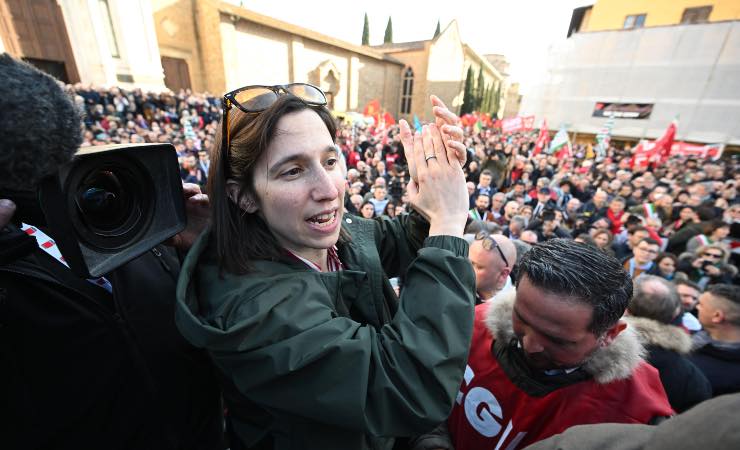 Manifestazione Firenze, Elly Schlein