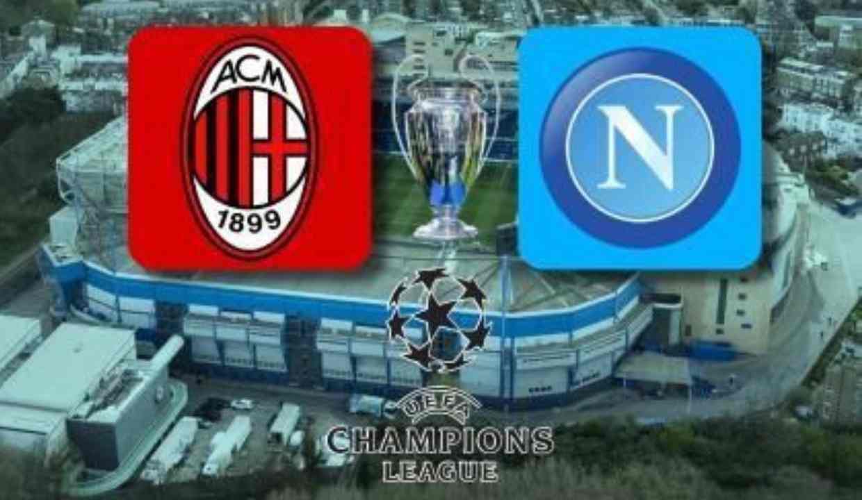 Milan - Napoli, Champions League