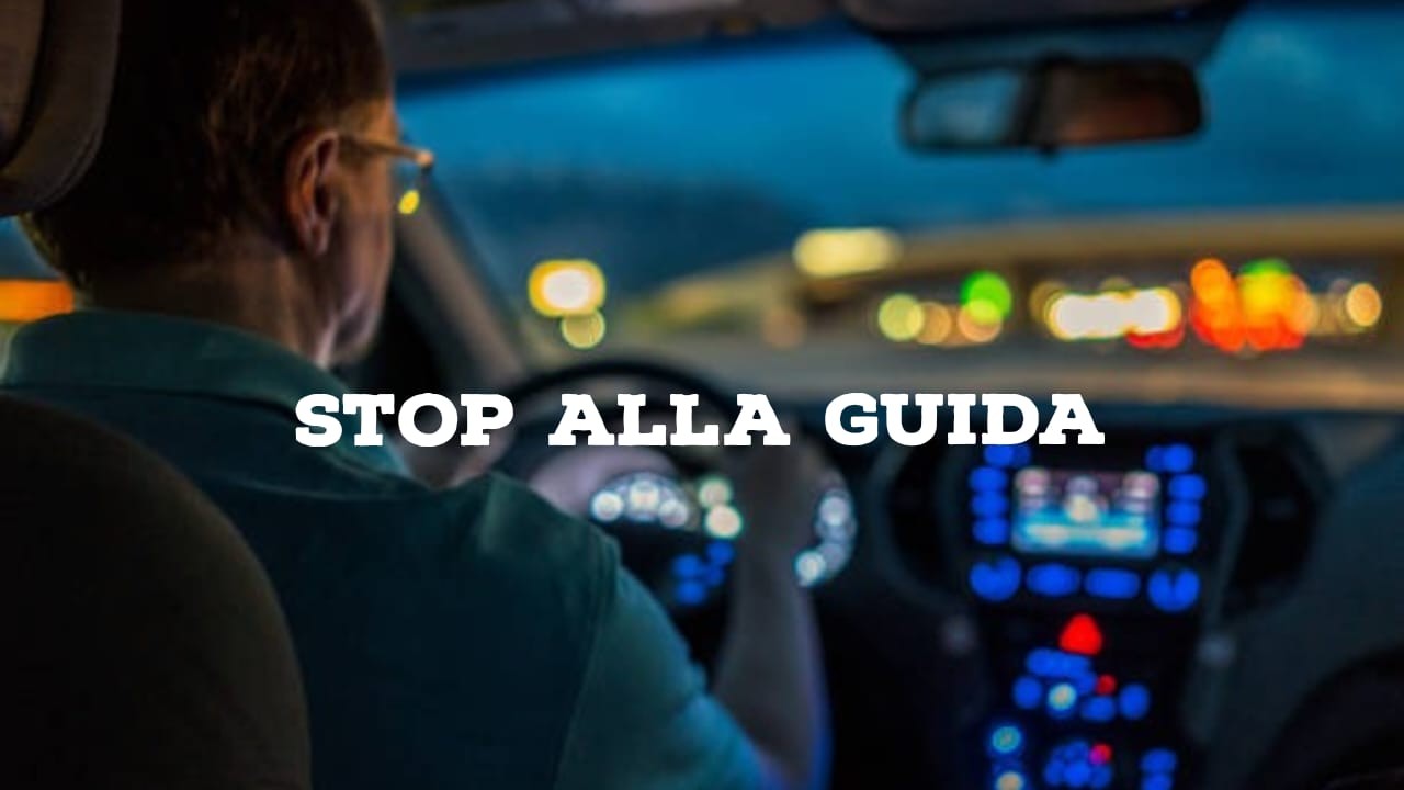 Stop alla guida