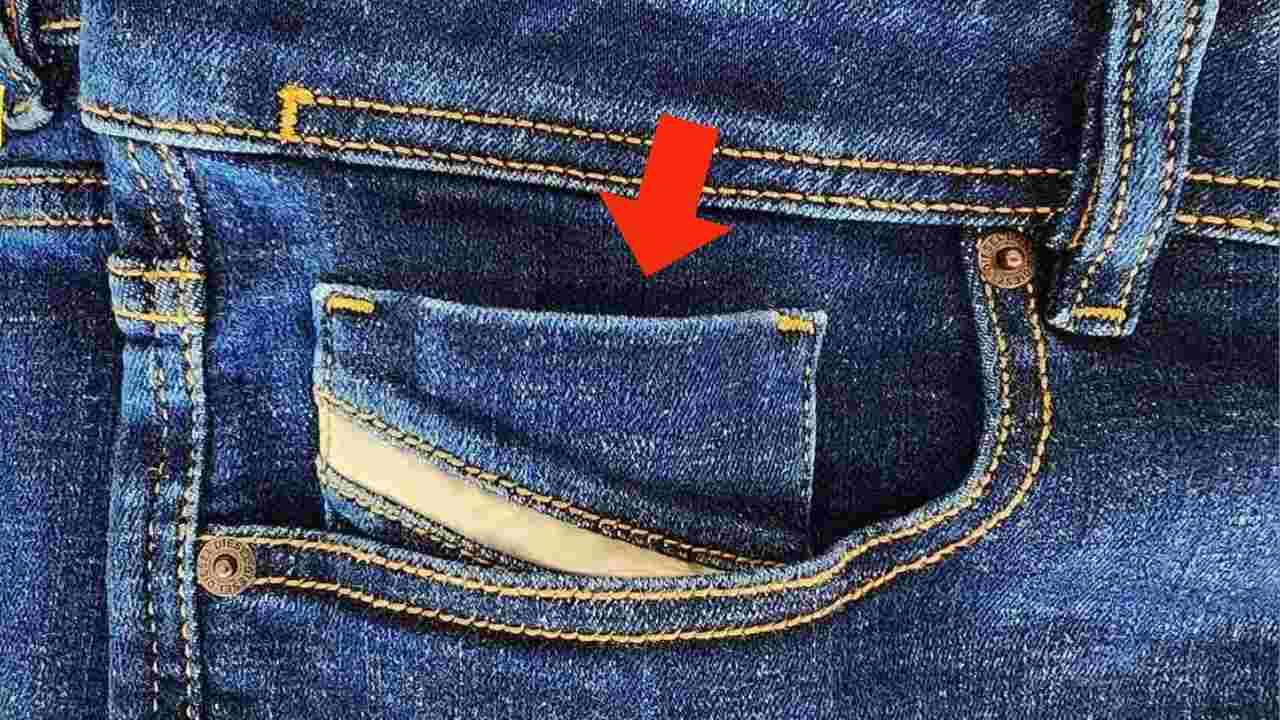 Tasca piccola del jeans