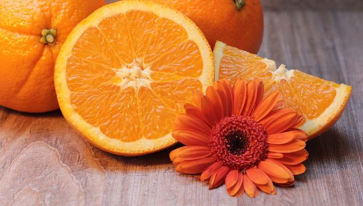 naranja y azucar