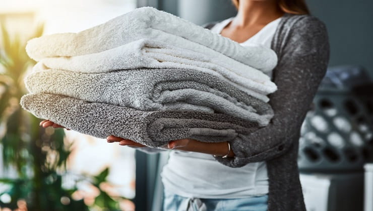 How to bleach towels