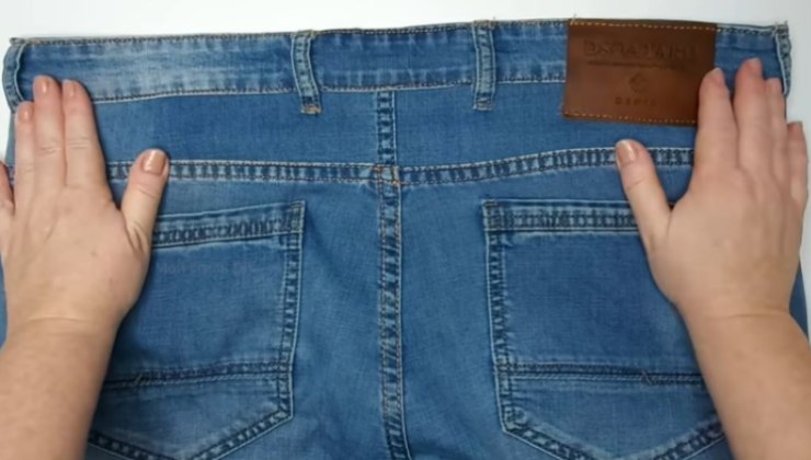 jeans allargati