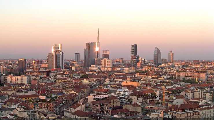 vista di milano