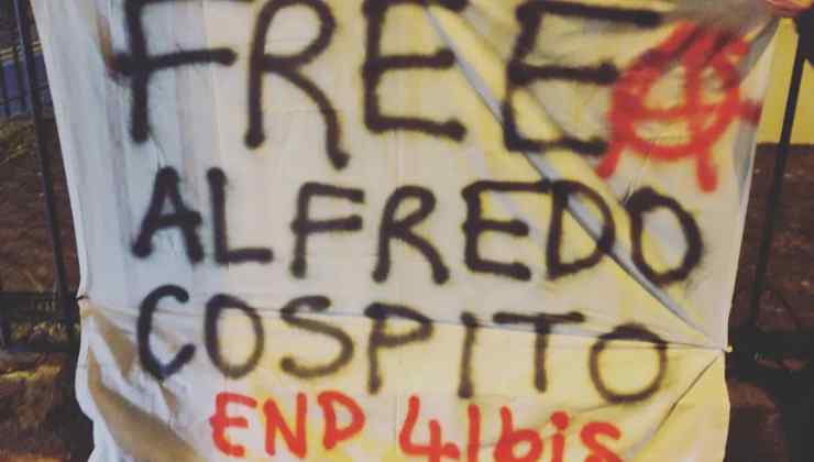 Alfredo Cospito: interrotto sciopero della fame 