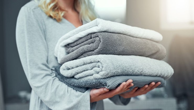 Náprava měkkými ručníky