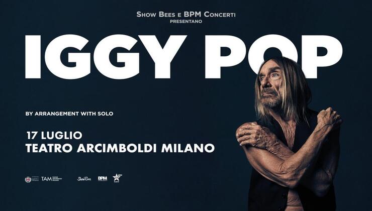 Iggy Pop in concerto a Milano